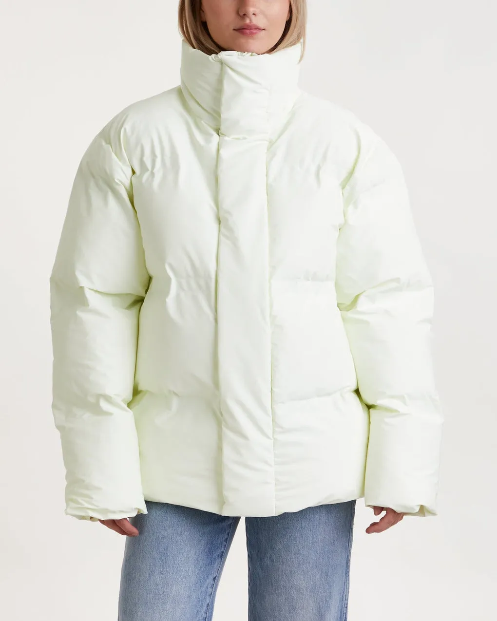 Rains   Jacket Bator Puffer  Light yellow 